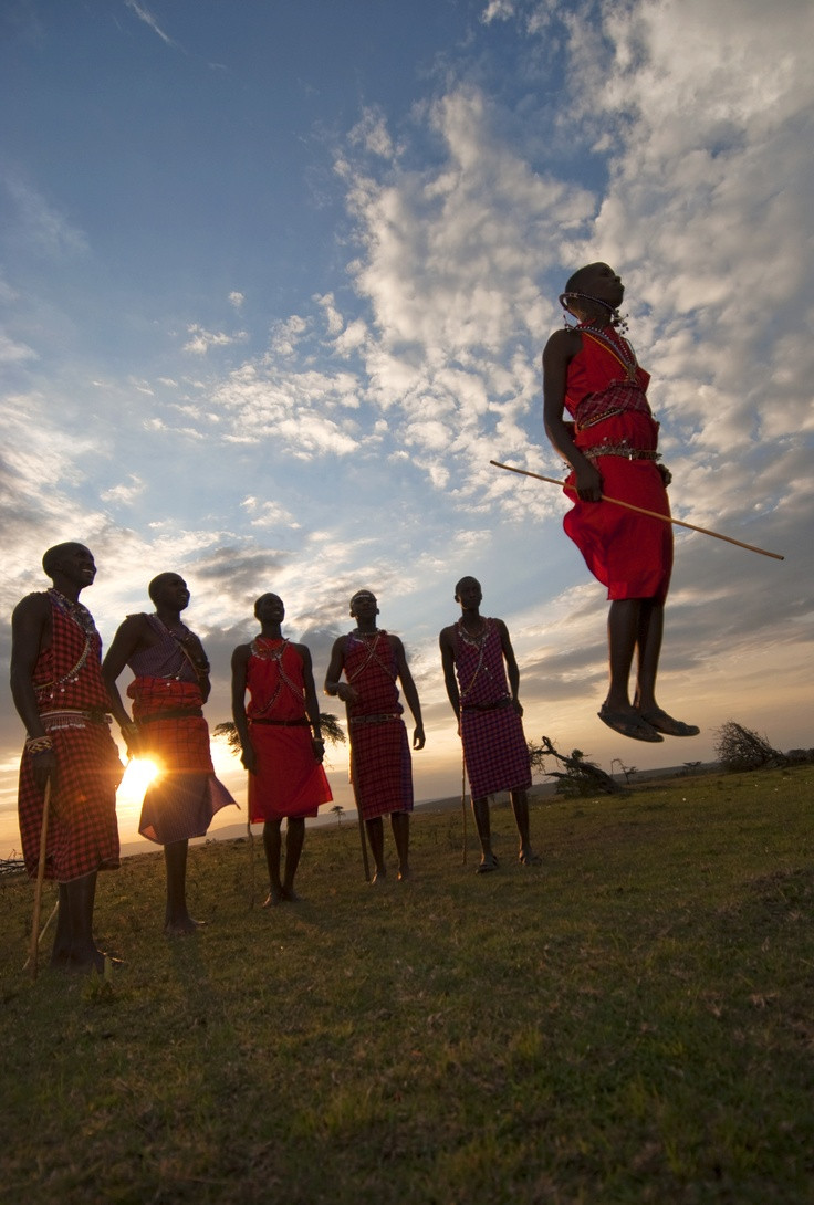 Maasai Welcome Dance